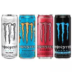 [셀러허브][코카콜라] 몬스터 에너지 드링크 울트라6 망고6 파이프라인6 제로6 355ml 24캔 (S15754610)