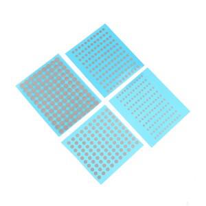 리모컨 단추 수리 전도성 테이프 패치 게임 콘솔 핸들 Ps4 실리콘 접촉 오류 100 개 3mm 신제품