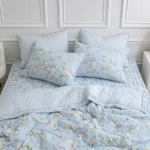 꽃패턴 모달 간절기 이불패드세트 Q 봄 가을 침구 (WFKBM84)