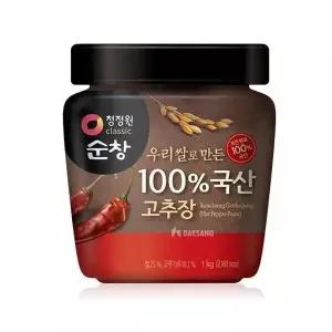 청정원 순창 우리쌀로 만든 국산 고추장 1KG