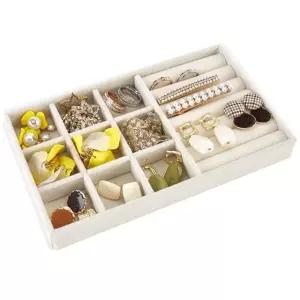 반지 귀걸이 진열대 칸막이 케이스 정리 보관 용품 (WFKBRLG)