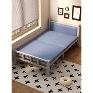 좁은방침대 철제 싱글 접이식 190x90 1인가구 작은방 북유럽 사이즈 블랙