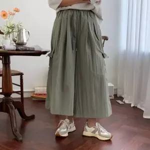 카고 여자슬랙스 반바지 조거팬츠 에밀르 허리밴 (WFKBN1C)