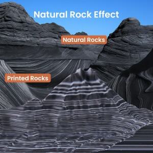 호환 ERYONE PLA 하이퍼 스피드 매트 락 레인보우 컬러 프리미엄 필라멘트 3D 프린트  사용 가능  최대 속
