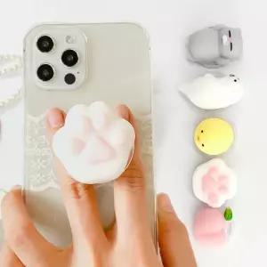 톡 스마트 말랑 모찌 고양이 애니멀 발바닥 폰