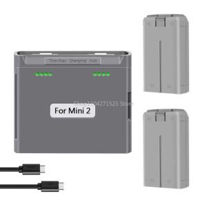 DJI Mini 2 배터리 충전기 용 드론 2/4K/SE/2SE 지능형 비행 액세서리 2400mah