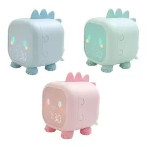 공룡 알람 무드등시계 어린이 공룡 캐릭터 알람시계 (KYR-W8BC57C)