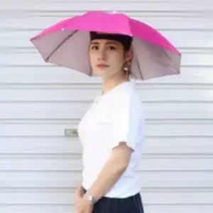 [하프클럽/]낚시 우산모자 데일리 쓰는 머리에 클래식 양산 특이