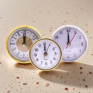 DIY 쿼츠 시계 무브먼트 로마 숫자 침실용 앤티크 책상 장식 벽걸이 액세서리 65/80/110mm