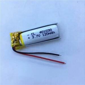 Dinto 1pc 401030 3.7V 120mAh 교체 리튬 셀 폴리머 배터리 Li-po MP3 MP4 GPS 장난감 블루투스
