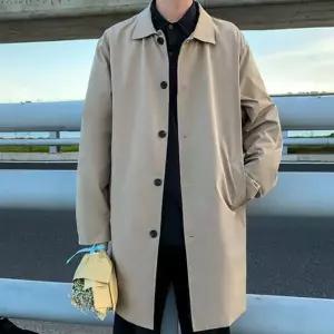 [하프클럽/]야상자켓 트렌치코트 모던 데님 정장롱코트 남성 신사자켓