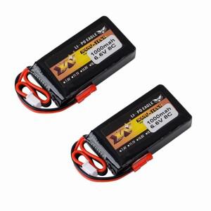 수신기 MC6A Futaba 4PX 14SG 4PV 4PLS용 1개 6.6V 8C 1000mAh 리튬인산철 배터리