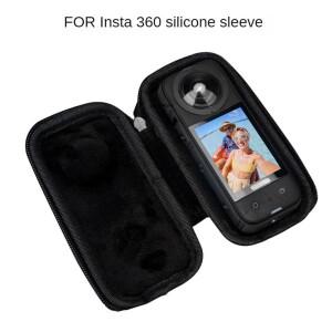 인스타360 호환 X3 용 미니 소형 호환 PU 보관 케이스 독립형 패키지 보호 상자 One X2 X 파노라마 카메라