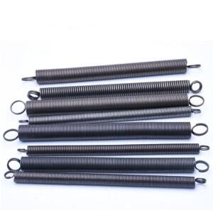 1/2/5/8Pcs 인장 스프링 강철 와이어 직경 1.6mm 2mm OD 10mm-25mm 이중 코일 L 자형 길이 300mm