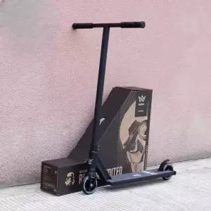 스턴트 스쿠터 묘기 두발 전문가용 기술용 철제 경량 성인용 초보자용