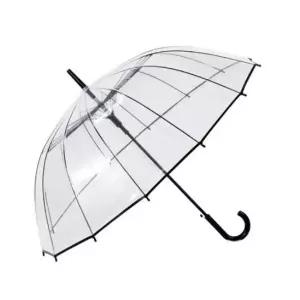 [하프클럽/]투명 자동 우산 고급형 가벼운 장우산 비닐 튼튼한 디자인