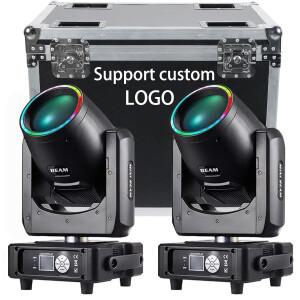 미니 소형 230 7R 빔 무빙 헤드 라이트 RGBW DMX512 무대 조명 DMX 사운드 활성화 재생 DJ 웨딩 파티 음악