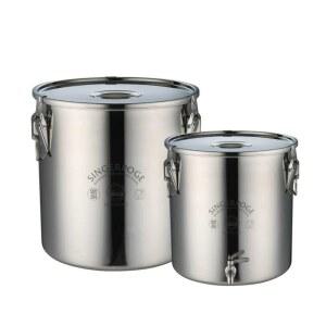 304 스테인레스 통 수도꼭지 발효통 스텐 32L 대용량 12L 기름