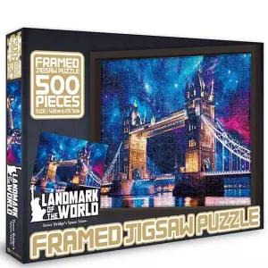 금비가 타워브리지 액자 퍼즐 500 피스 두뇌트레이닝 타워브릿지야경퍼즐 힐링취미