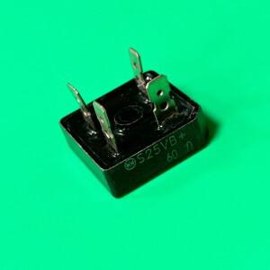 S25VB60 모듈 + 60 다이오드 정류기 브릿지  단일 600V 25A 4 핀 케이스  S 로트당 2 개