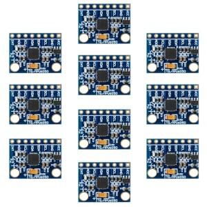 1/2/5/10 피스 GY521 IIC I2C 모듈 MPU-6050 인터페이스가 있는 Arduino호환용 3축 가속도계 자이로 센서