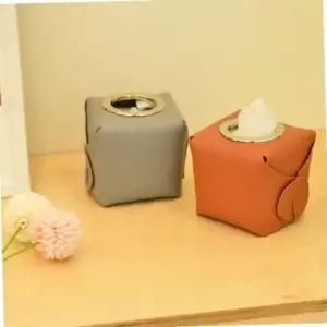 가죽 화장지 두루마리 휴지 케이스 박스