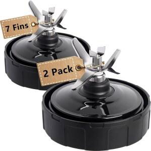 [미국배송] (2팩) 닌자 블렌더 블레이드 교체용 7핀 추출기 어셈블리 오토 IQ BN401 BN751 BN801 BL450_30 BL642 BL682 NN102와 호환되는 교체 부품