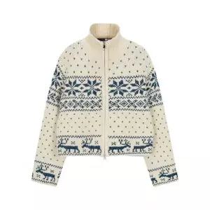 BNX 노르딕 눈꽃 투웨이 집업 가디건 (BX3CD002L0) 354995