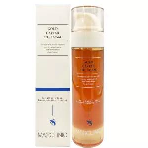 맥스클리닉 골드 캐비어 오일폼110g