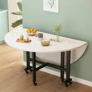 접이식 원형테이블 원탁 거실 업소용 라운드 폴딩