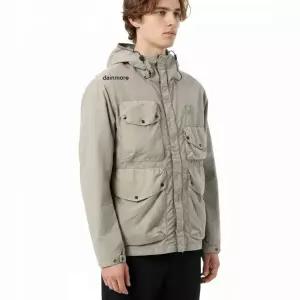 CP COMPANY 플랫 나일론 고글 자켓 점퍼