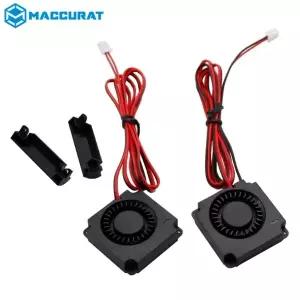 DC 냉각 팬 12V24v 40x40x10mm 4010 유압 베어링 블로우 방사형 압출기 냉각 팬 Ender 3 CR10 프린터 용 터