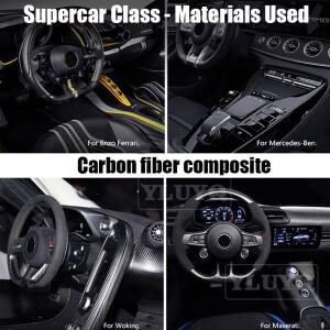 16-20 Toyota 86 Subaru BRZ 수정  카본 인테리어 계기판 공기 배출구 패널 스티커 악세사리