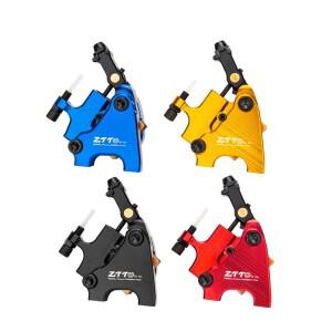 ZTTO 도로 자전거 라인 풀링 유압 디스크 브레이크 캘리퍼스 플랫 마운트 전방 후방 CX 140 160mm 로터