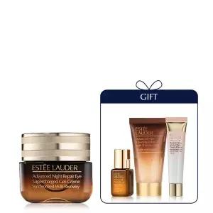 [에스티로더](강남점)[1][단독]갈색병 아이 젤 크림 15ML 세트 (+디럭스 3종)