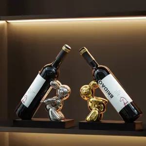 와인 거치대 주류진열대 진열대 트레이 토끼