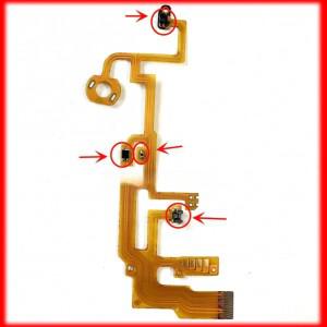 카시오 EX-ZR100 ZR200 ZS150 ZS100호환  카메라 수리 악세사리 베이스 리본 케이블 후면 조립