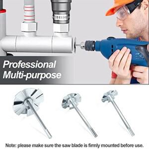 A45I 3인치 PVC 배관 피팅 세이버 비트 소켓 1/2인치 스피드 파워 드릴 파이프 커터 내부