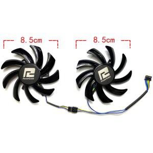 POWERCO RX 5700 XT 6500XT 6600 파이터 경쟁 versiGraphics 카드 교체 호환   팬의  기능