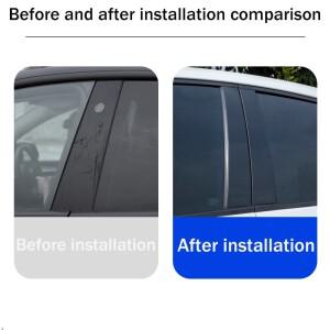 디팔 S07 2024~2026 2025 차량 B필러 데칼 컬럼 스티커 긁힘 방지 방수 튜닝 보호 악세사리 PC