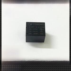 용웨이 Y3F-112DM 4핀 12VDC 10A 릴레이 전기 밥솥 두유 제조기 물 보일러 압력솥용