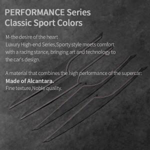 BMW 5 시리즈 G30 G38 2018-2023 도어 내부  패널 퍼포먼스 스티커 알칸타라 소재 차량 인테리어 튜닝 악세