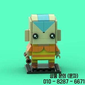 84개 MOC 아앙 라스트 에어벤더 브릭헤즈 빌딩  크리스마스 선물 시리즈 컬렉터 에디션 모델