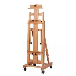 대형 원목 이젤 드로잉 회화 스탠드 미술 200호