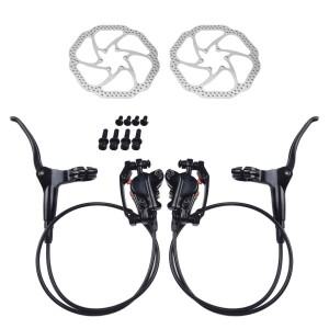 프론트 전면 케이블 레버 길이 750mm 디스크 브레이크 캘리퍼스 조절식 유압 자전거 시스템용