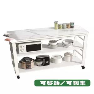 홈바 이동식 보조 식탁 렌지대 수납장 서랍장 선반