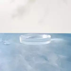 투명아크릴큐브 아크릴 디스 투명 80x80x5mm 원형아크릴디스 (WFKDGGD)