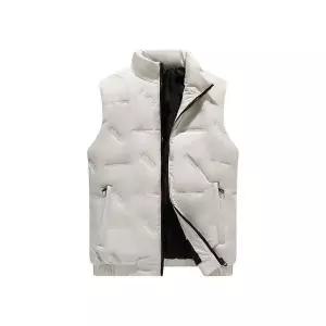 남자 조끼 추동 빅사이즈 면 솔리드 방한 작업복 레터링 워머 차이나 원픽4