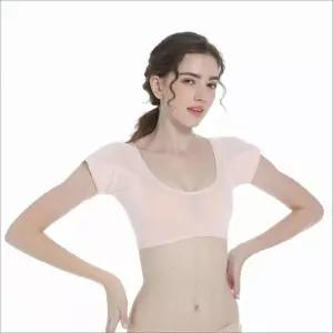 속옷 티셔츠 이너웨어 겨땀방지 땀패드 흡수 겨드랑이 (WFKBXEC)