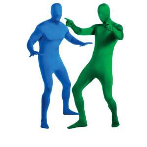 전신쫄쫄이 크로마키 장갑 특수효과 1종 가면 바디 그린 세트 443226 크로마키의류